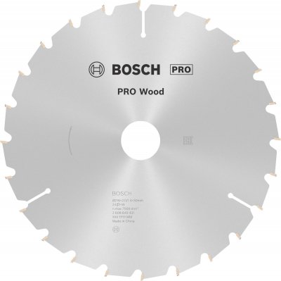 BOSCH Lame de scie circulaire Optiline Wood 216 x 30 x 2,0 mm, 24 1pc