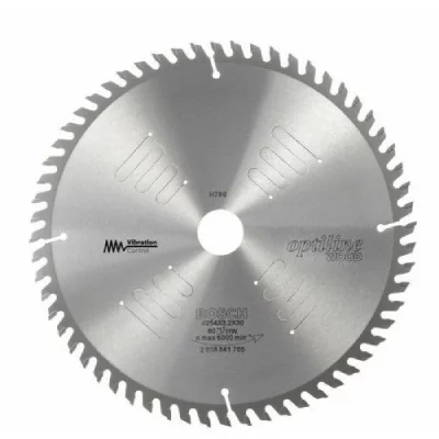 BOSCH Lame de scie circulaire Optiline Wood 254 x 30 x 3,2 mm, 60 1pc