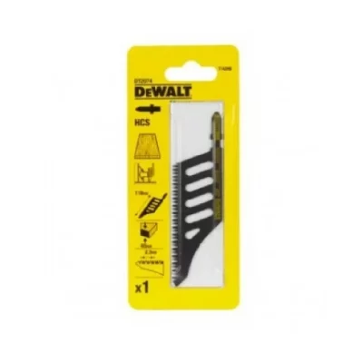 DEWALT Lame de scie sauteuse bois coupe droit, 65 mm 