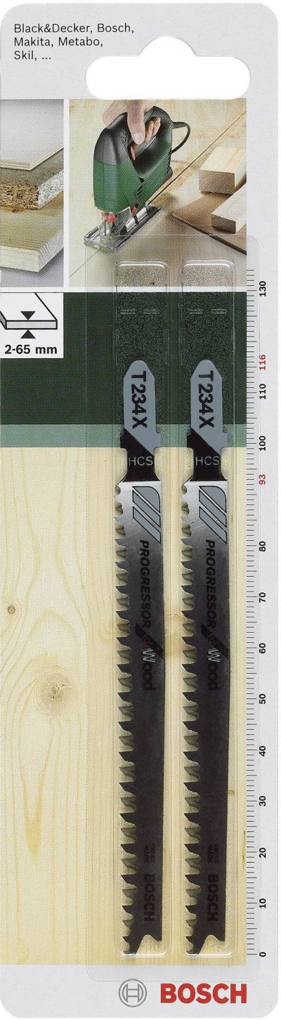 BOSCH Lame de scie sauteuse  2609256727 Hcs T 234 X 116 mm