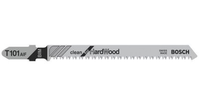 BOSCH Lame de scie sauteuse T 101 AIF Clean for Hard Wood 3pc