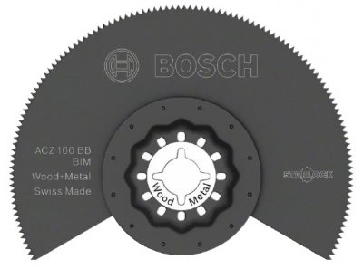 BOSCH Lame de Scie Segment BIM ACZ Wood and Metal de 100 mm
