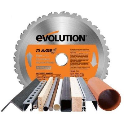 EVOLUTION Lame multi-usages RAGE3S 210mm