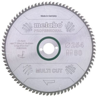 METABO Lame multicut pour TKHC 96 dents pour scie circulaire