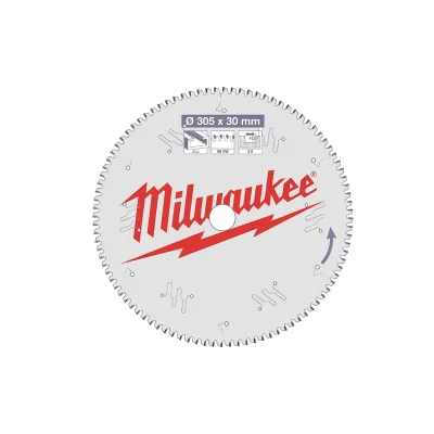 MILWAUKEE Lame Onglet Alu 305x30x3x96 Plate Neg