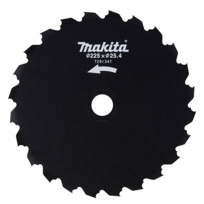 Lame pour d&eacute;broussailleuse MAKITA 199872-9 255xX25,4x1,8mm 24T
