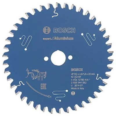 BOSCH Lame pour scie circulaire Expert for Aluminium 150x20x2.6/1.6x42 T