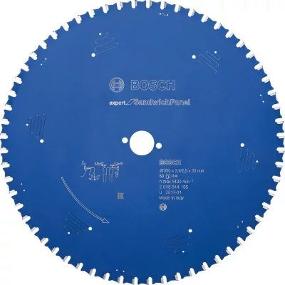BOSCH Lame pour scie circulaire Expert for SandwichPanel 350x30x2.9/2.5x60 T