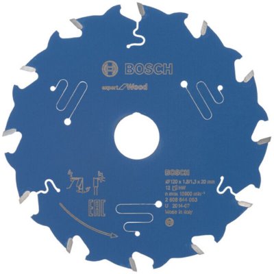 BOSCH Lame pour scie circulaire expert for Wood 120x20x1.8/1.3x12 T