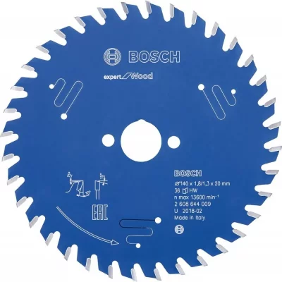 BOSCH Lame pour scie circulaire expert for Wood 140x20x1.8/1.3x36 T