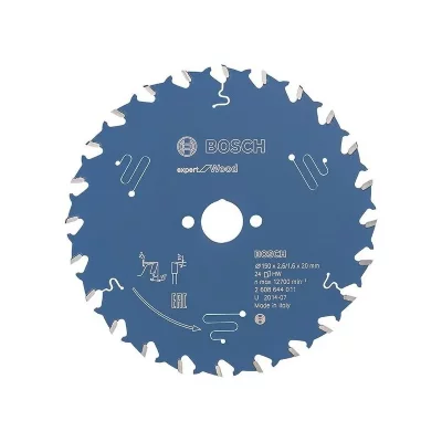 BOSCH Lame pour scie circulaire expert for Wood 150x20x2.6/1.6x24 T
