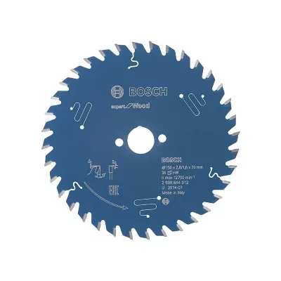 BOSCH Lame pour scie circulaire expert for Wood 150x20x2.6/1.6x36 T