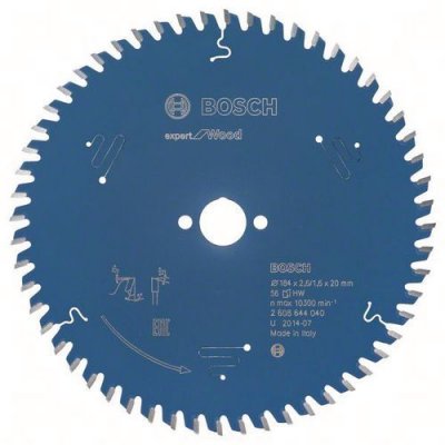 GENERIQUE Lame pour scie circulaire expert for Wood 184x20x2.6/1.6x56 T