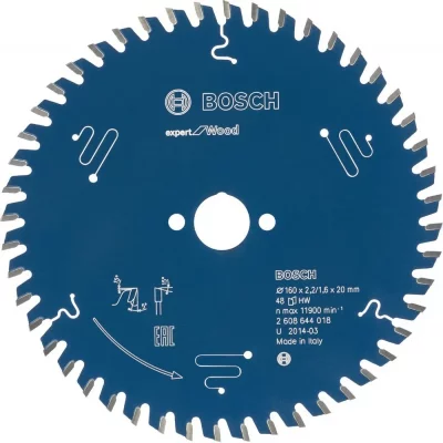 BOSCH Lame pour scie circulaire expert for Wood 190x30x2.6/1.6x56 T