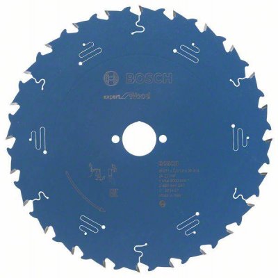 BOSCH Lame pour scie circulaire expert for Wood 237x30x2.5/1.8x24 T