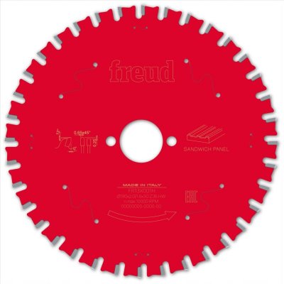 FREUD Lame pour scie circulaire portative - &Oslash;190 2,6/1,6 AL20 Z56 TP 0&deg; - F03FS09867 -FR13H001H