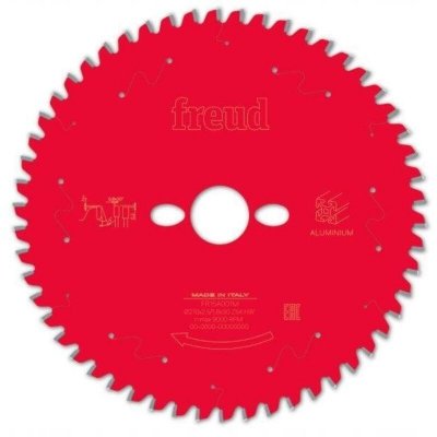 FREUD Lame pour scie circulaire portative - &Oslash;210 2,5/1,8 AL30 Z54 TP -5&deg; - F03FS09820 -FR15A001M
