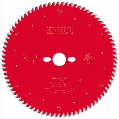FREUD Lame pour scie circulaire portative - &Oslash;250 2,8/1,8 AL30 Z80 BA 5&deg; - F03FS09777 -FR23W004T