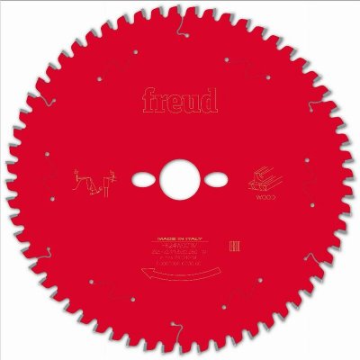FREUD Lame pour scie circulaire portative - &Oslash;254 2,4/1,8 AL30 Z60 BA -5&deg; - F03FS09755 -FR24W001M