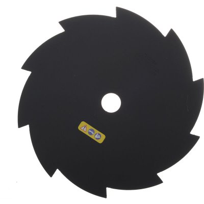 JARDIAFFAIRES Lame professionnelle 10 dents pour d&eacute;broussailleuse 255 mm X 25,4 mm