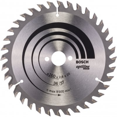 BOSCH Lame scie circulaire Optiline Wood