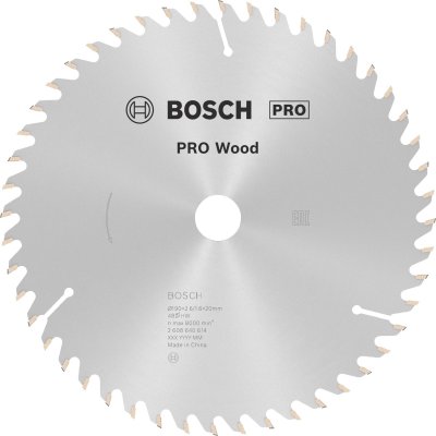 BOSCH Lame Scie Circulaire Optiline Wood 190 x 20/16 x 2,6 48 D