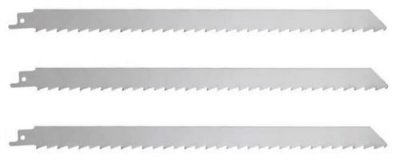VIRUTEX Lame scie sabre 225x19x1,25 4D HCS  Blister 3 pi&egrave;ces - 6531051