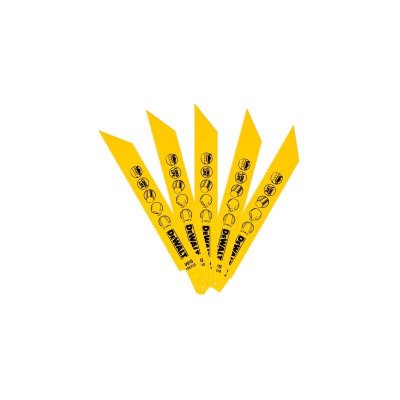 DEWALT Lame scie sabre - m&eacute;tal de 3 &agrave; 8mm - 152mm x 4