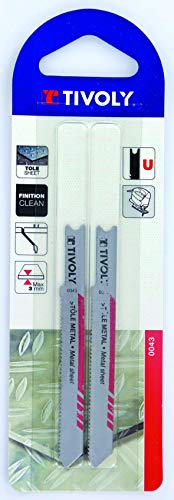 TIVOLY Lame scie sauteuse t&ocirc;le et m&eacute;tal - Black&Decker