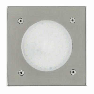 EGLO Lamedo Spot D'ext&eacute;rieur Encastrable Led Blanc Chaud 10x10cm