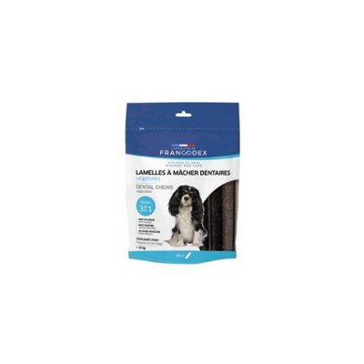 FRANCODEX Lamelles &agrave; M&acirc;cher 224g Pour Chiots et Petits Chiens moins de10 kg