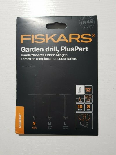 FISKARS Lames de remplacement 10 cm pour tari&egrave;re  QuikDrill