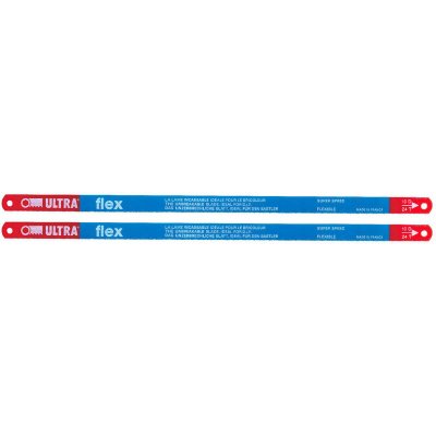 AUTOBEST Lames de scie &agrave; m&eacute;taux x 2, longueur 31 cm, ultra-flex - 