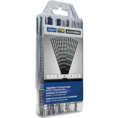 SCHEPPACH Lames De Scie Pour Decoflex Et Decolaser 60 Pi&egrave;ces Accessoires