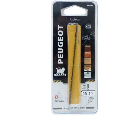 PEUGEOT Lames  scie &agrave; chantourner 127x0,42x1,1mm