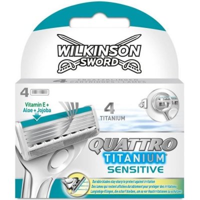 WILKINSON Lames quattro titanium sensitive
