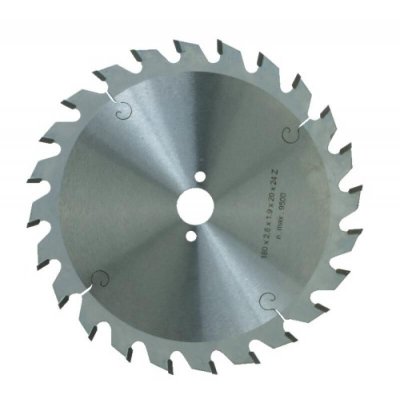 LEMAN Lames scie circulaire carbure denture altern&eacute;e-D240mm-30mm-24dents 