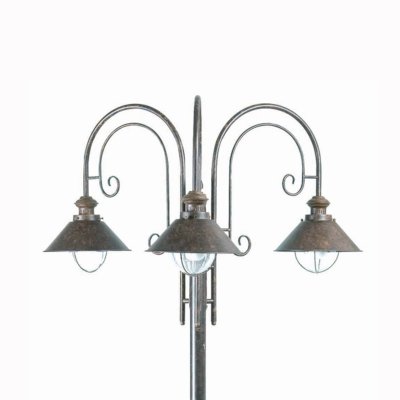 FARO BARCELONA Lampadaire brun rouille 3x12 W &ndash; NAUTICA - FARO - 71118