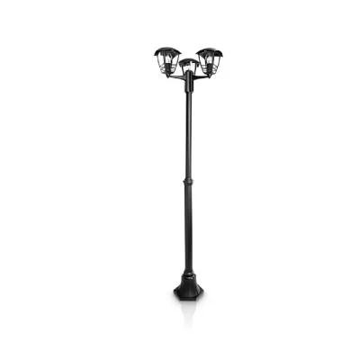 PHILIPS Lampadaire CREEK  noir 3 x 60 W E27