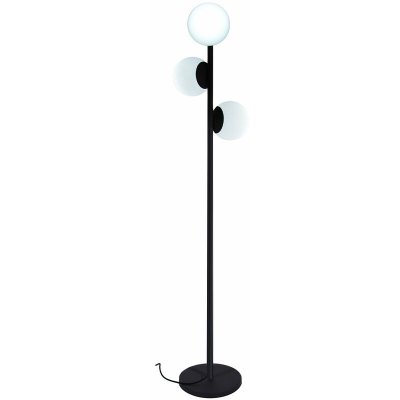 Lampadaire ext filaire GLOBY TREE Blanc Acier H175CM