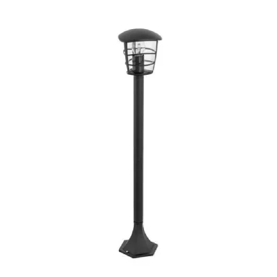 EGLO Lampadaire ext&eacute;rieur en forme de lanterne Aloria H94 cm IP44 - Noir