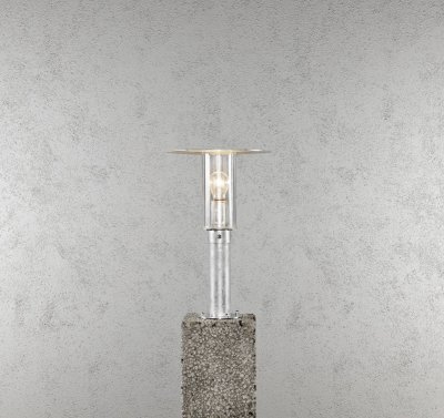 KONSTSMIDE Lampadaire ext&eacute;rieur  Mode 60 W acier 44.5 cm 