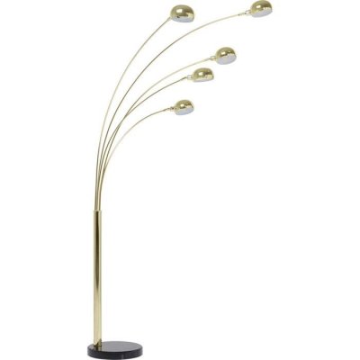 KARE Lampadaire Five Fingers 215cm Laiton  Design
