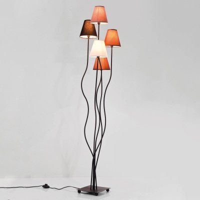 KARE Lampadaire Flexible Mocca Cinque  Design