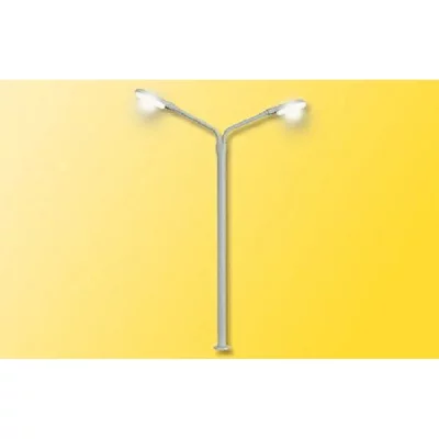 GENERIQUE Lampadaire fouet double TT - Viessmann - 6995 - LED blanche - &Eacute;poques III &agrave; VI 