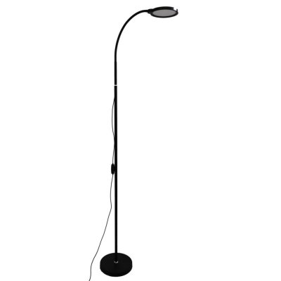 UNILUX Lampadaire/lampe de bureau &agrave; LED FLEXLED, noir