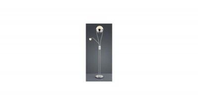 TRIO Lampadaire LED Chris de  Chrom&eacute;
