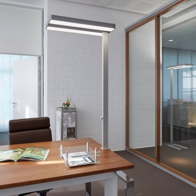 MAUL Lampadaire Led Juvis &Agrave; Pince Avec Capteur De Mouvement - A+