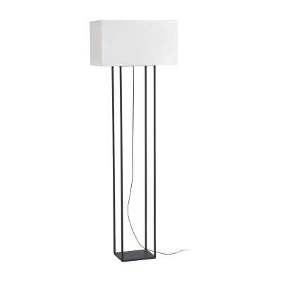 FARO BARCELONA Lampadaire marron Vesper 2 ampoules