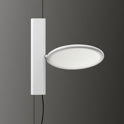 FLOS Lampadaire OK m&eacute;tal blanc &agrave; suspendre au plafond / LED - 